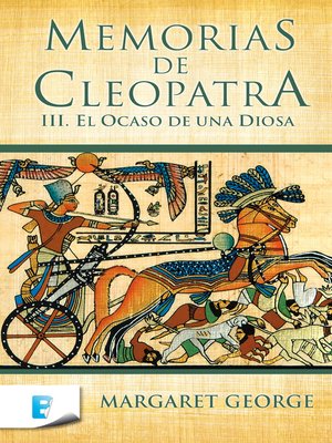 cover image of El ocaso de una diosa (Memorias de Cleopatra 3)